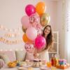 Pink Orange Balloons, 30 Pack view 4