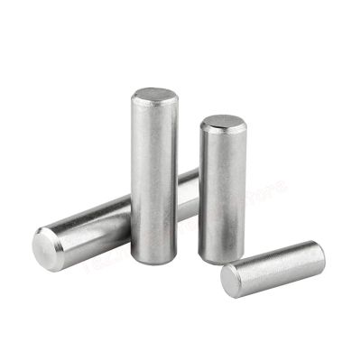 WEKONUMEX Cylindrical Shelf Support Pins, 304 Stainless Steel Dowel Pins, M1–M3, 4–60 mm, 20,200-Piece Set (M3 × 6 mm, 50 pcs)