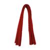 Chenille Wire, Pipe Cleaners, Bendable Plush, 8 mm x 50 cm, 10 pcs (Red) view 1
