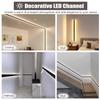 SHGUOMSC LED Ceiling Trim with Double-Sided Channel, Aluminum, Multiple Sizes (45 ft/13.7 m) view 2