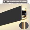 SHGUOMSC LED Ceiling Trim with Double-Sided Channel, Aluminum, Multiple Sizes (45 ft/13.7 m) view 4