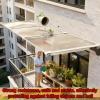 YPIOUREN Door and Window Awning, UV, Rain, Snow and Sun Protection (80 x 280 cm / 31.4 x 110.2 in) view 3