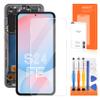 AGCUT OLED LCD Display for Samsung Galaxy S24 FE SM-S721U, 6.7-inch US Version, Black with Frame and Tools view 1