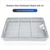 Stainless Steel Sterilization Trays for Medical and Dental Instruments, Mesh Washing Baskets, Durable and Easy to Clean view 2