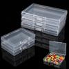 RAHHLIZS 5-Piece Plastic Storage Box Set view 1