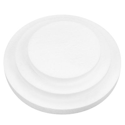 Kichvoe 3-Piece Foam Cake Decorating Tray Set