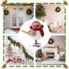 Cute Realistic Christmas Tree Bird Ornament view 3