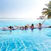 Blue Water Hammock for 1–6 People, Roll-Up Swim Mat, Up to 400 kg, 130 x 90 x 3.3 cm view 3