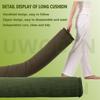 Corduroy Bolster Pillow, 18 x 60 cm (7 x 24 in), Removable Cover view 2