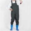 Kids' Waterproof Chest Waders with Boots view 3