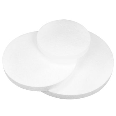 Didiseaon 3-Piece White Foam Cake Decoration Tray