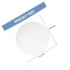 Didiseaon 3-Piece White Foam Cake Decoration Tray view 2