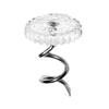 Puthernm Clear KPfe Twist Pins for Bedding, Set of 10 view 3