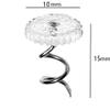 Puthernm Clear KPfe Twist Pins for Bedding, Set of 10 view 4