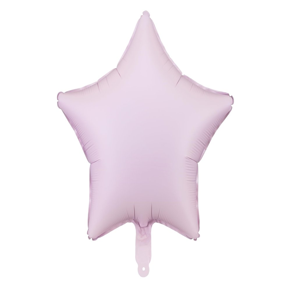 Matte Purple Star Foil Balloon 48cm - 1 Piece