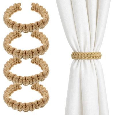 Larrel 4-Pack Boho Curtain Tiebacks