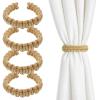 Larrel 4-Pack Boho Curtain Tiebacks view 1