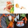 Orange Satin Ribbon 3mm x 50m view 2
