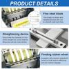 GWBoiuyQETM Heat Shrink Tube Cutting Machine with Microcomputer Control, 0.1 mm Precision view 3