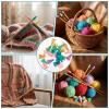 ADLABLD 50 Silicone Knitting Needle Stoppers view 4