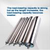 Woodworking Rollers, 4-Pack Stainless Steel Non-Powered Conveyor Rollers, 50 mm/2 in, 100 mm/4 in view 4