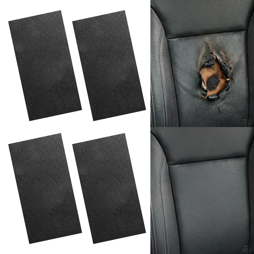 4 Pack 10x200cm Self-Adhesive Leather Repair Kit