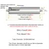 Durable Stainless Steel Roller for Industrial Applications, Gearbox Replacement Part, Set of 5 Heavy-Duty Conveyor Rollers (50 mm, L 500 mm/20 in) view 2