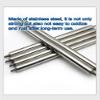 Durable Stainless Steel Roller for Industrial Applications, Gearbox Replacement Part, Set of 5 Heavy-Duty Conveyor Rollers (50 mm, L 500 mm/20 in) view 3