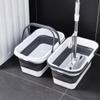 CIMAXIC 15 L Collapsible Mop-Washing Bucket, PP and TPE, Portable and Shape-Retaining view 4