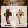MOAZIFI 6-Piece Wooden Cross Set view 2