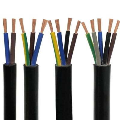 GHJrtHFJ Copper Wire, PVC-Sheathed Cable, 100 m, 4-Core, 17 AWG (1.0 mm)
