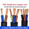 GHJrtHFJ Copper Wire, PVC-Sheathed Cable, 100 m, 4-Core, 17 AWG (1.0 mm) view 4