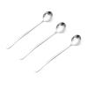 Alomejor Multi-Purpose Long Handle Spoon, Stainless Steel, 3 Pack view 4