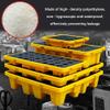 GJZQDKX Modular Spill Containment Platform, Leak-Proof Plastic Tray for Oil Drums, 49 x 35.5 x 9.5 cm view 3