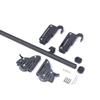 GJMSSMY Rolling Library Ladder Hardware Set with Complete Rail System view 1