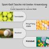Tennis Bag, Pickleball Ball Hopper and Portable Sports Equipment Organizer view 3