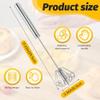 Semi-Automatic Hand Whisk, Stainless Steel view 2