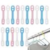 20-Pack Adjustable Non-Slip Clothes Hanger Clips view 1