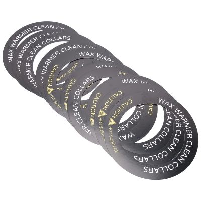 Wax Heater Paper Rings, 10 Pack