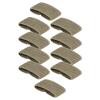 AsrMyjcx 10-Pack Elastic Belt Loops - Green view 1