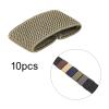 AsrMyjcx 10-Pack Elastic Belt Loops - Green view 3