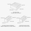 Alomejor Breathable Underwear Storage Box view 2