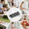 Carbon Steel Soap Holder with Draining Tray and Compartments view 4