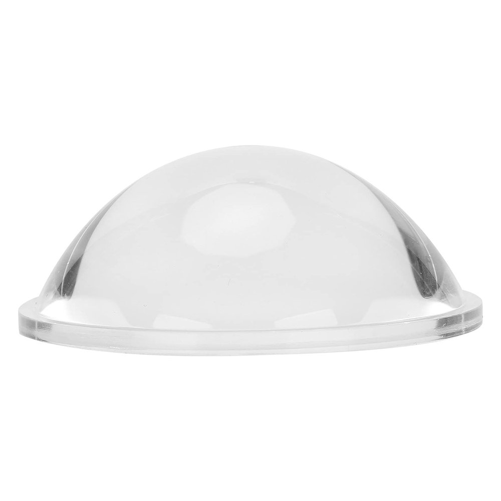 RhineCart Basics Convex Glass Lens Magnifier for Sunset Lamp Telescope, High-Transmittance Optical Lens, 2.4-Inch PMMA Lens for Photography