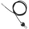 Home Fitness Pulley Accessory, Durable 5 mm Steel Cable with Closed-Buckle Design for Triceps, Biceps, Back, and Deltoid Training, 2.5 m view 1