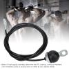 Home Fitness Pulley Accessory, Durable 5 mm Steel Cable with Closed-Buckle Design for Triceps, Biceps, Back, and Deltoid Training, 2.5 m view 2