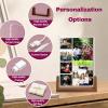 Baixtuo Personalized Acrylic Photo Frame with LED Base view 3