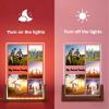 Baixtuo Personalized Acrylic Photo Frame with LED Night Light view 2