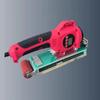 LeTkingok Mini Edge Banding Machine with Digital Display, 220V AC, 120–300°C Temperature Control, for Hot-Melt Edge Bands view 2
