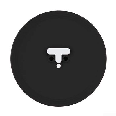 Silicone Lid with Precision Vent for 5QT Mixer - Reusable, Dishwasher Safe, Reliable Seal (Black)
